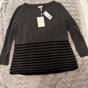 Joie Alexis Grey Cashmere Sweater Size XS NWT